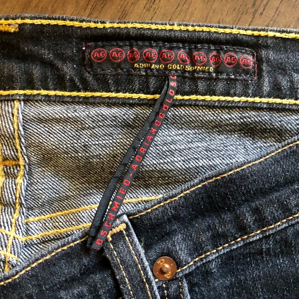 AG The Angel Dark Wash Bootcut Jeans - Picture 6 of 8